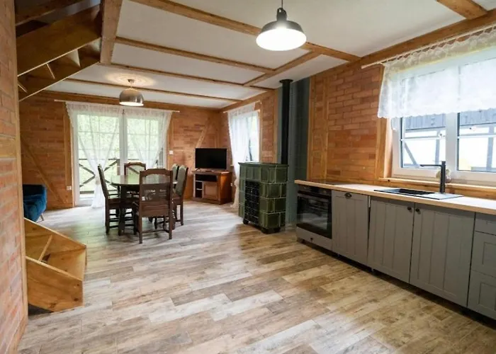 Prázdninový dům Nr 48 W Kaszubskiej Wenecji Na Gwizdowce W Zalakowie Przy Lesie, Jeziorze *